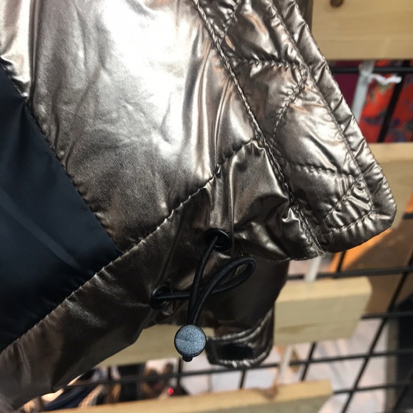 NWT,Sam Edelman,Fur Trim Puffer Jacket,copper - Picture 15 of 17